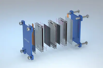 Fuel cells exploded view